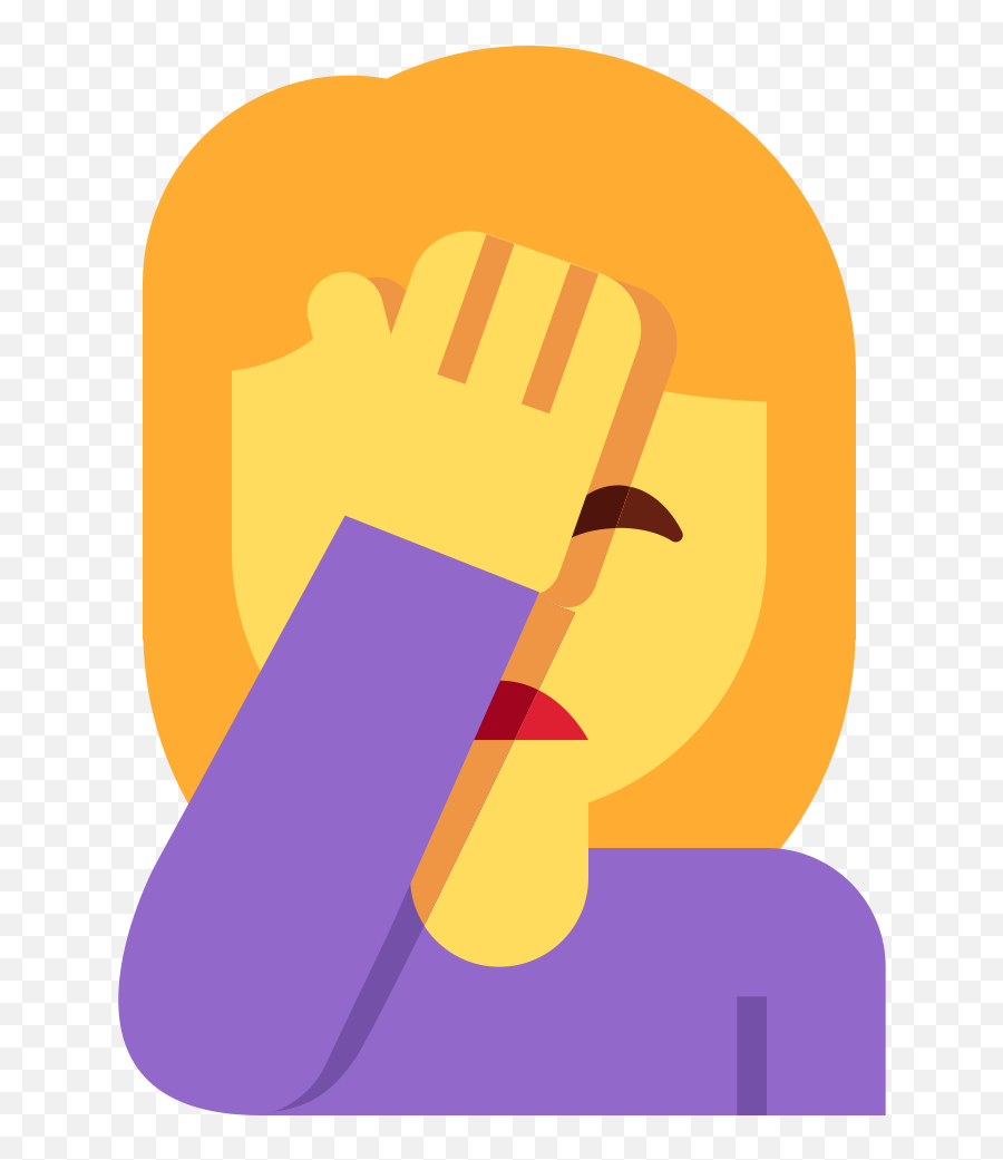 Woman Facepalming Emoji Meaning - Meaning,Facepalm Emoji