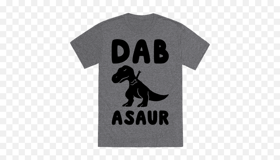 Dabasaur Dabbing Dinosaur T - Shirts Lookhuman Short Sleeve Emoji,Whip And Nae Nae Emoji