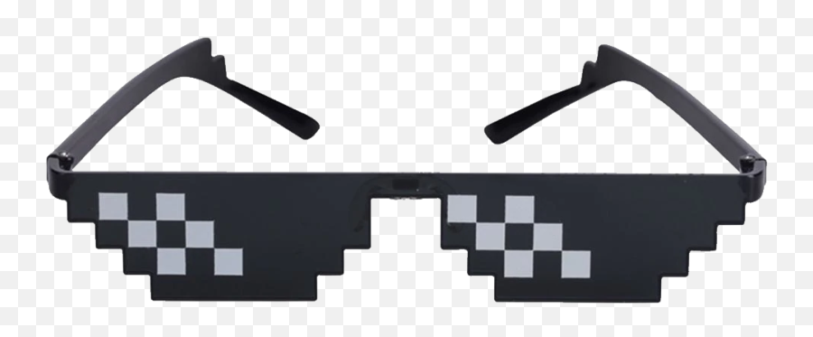 Thug Life Glasses Png - Kacamata Thug Life Jpg Transparent Pixel Sunglasses Emoji,Thug Life Glasses Emoji