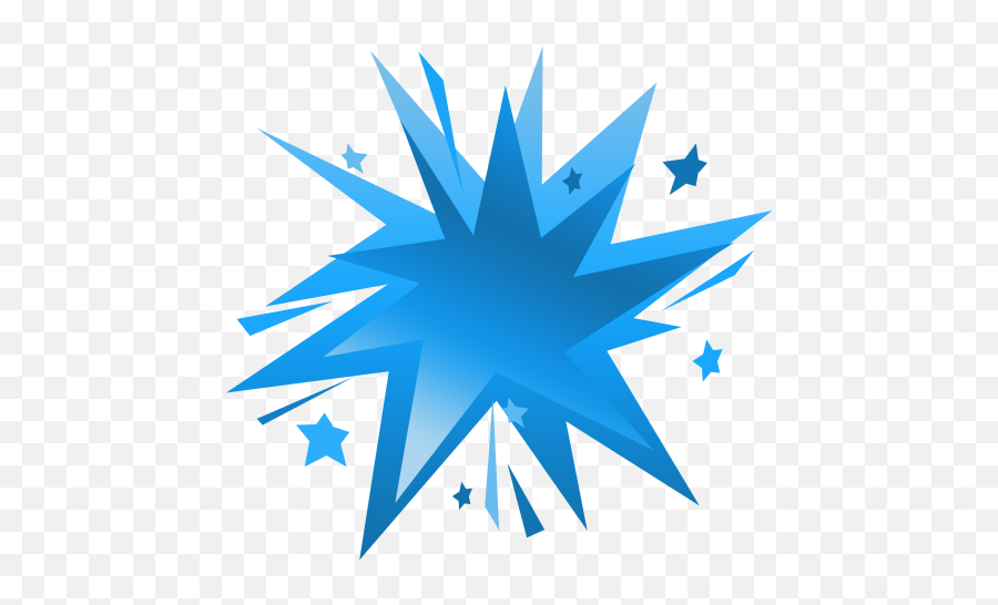 Fireworks Blue Icon New Year Iconset Youthedesignercom - Transparent Blue Explosion Background Emoji,Fireworks Emoji Png