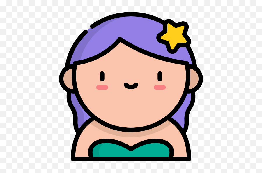 Mermaid - Girly Emoji,Facebook Mermaid Emoji