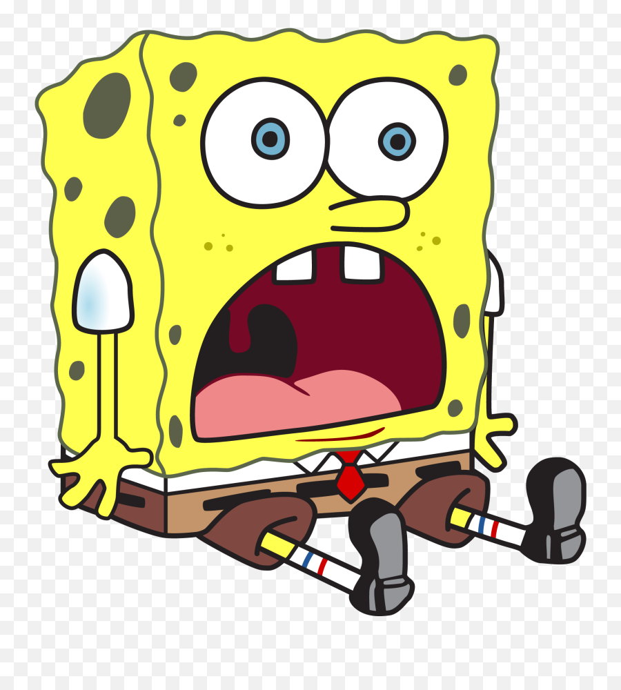 Spongebob Sitting Pnglib U2013 Free Png Library - Surprised Spongebob Png Emoji,Spongebob Emojis