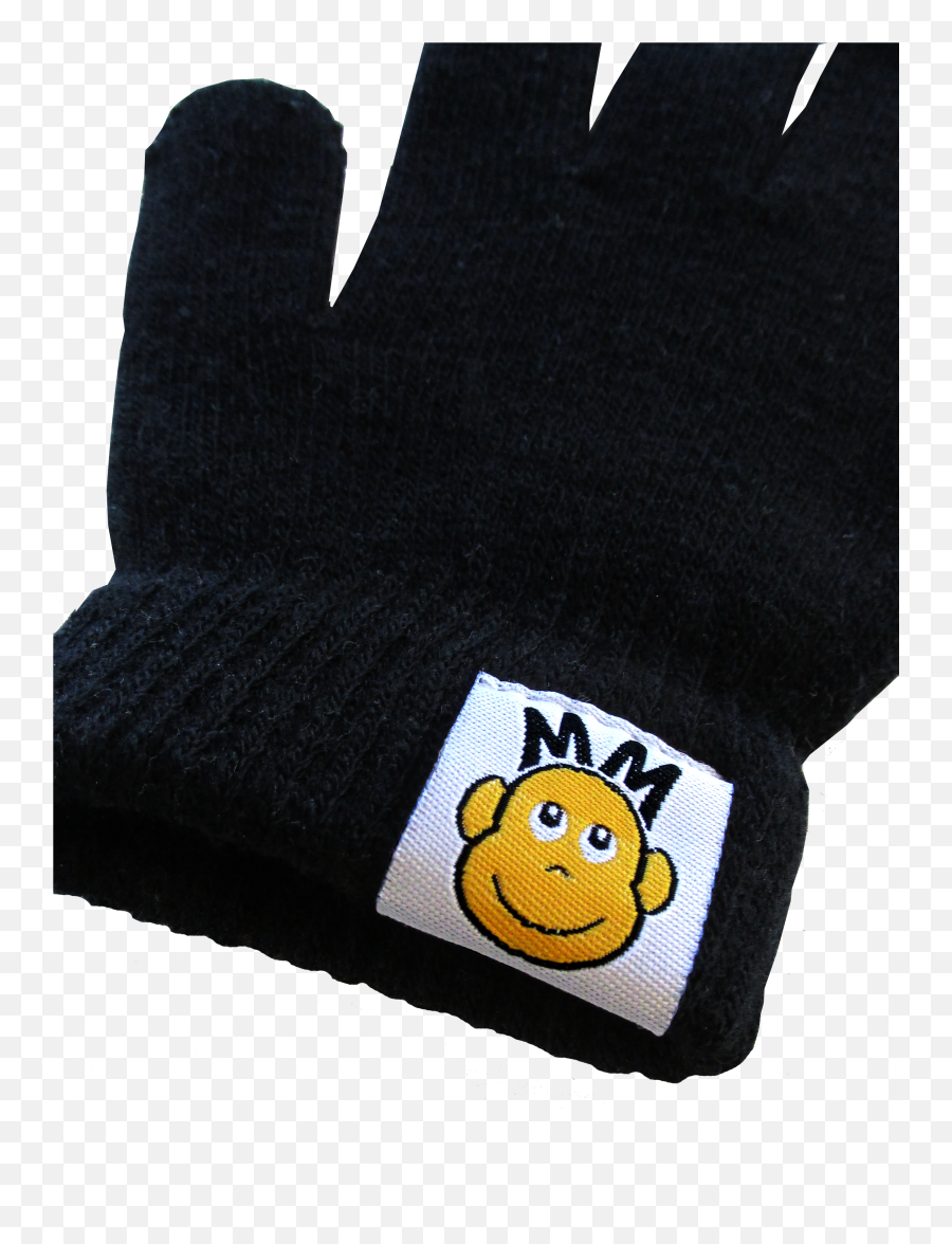 Black Monkey Mitts - Safety Glove Emoji,Emoticon Monkeys
