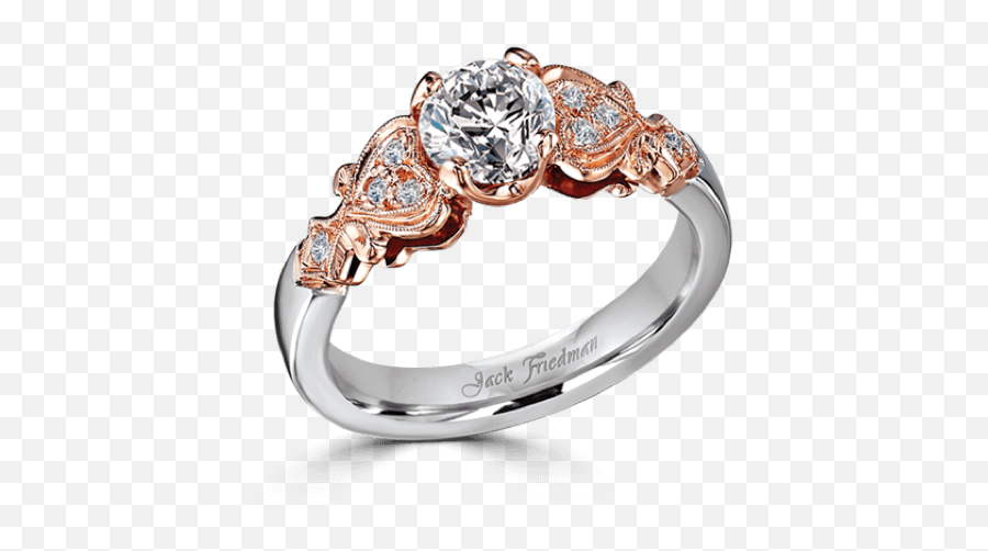 Heart Edwardian Engagement Ring - Wedding Ring Emoji,Man Engagement Ring Woman Emoji
