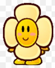 Amazy Dayzee Paper Mario Wiki Fandom - Super Paper Mario Amazy Dayzee Emoji,Power Crazy Emoticon