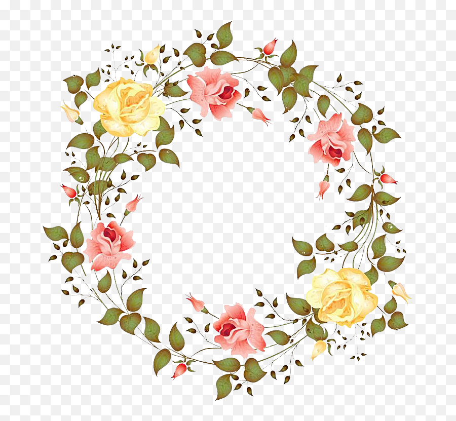 Coronas De Flores Png - Corona De Flores Png 4833798 Vippng Guirlanda De Flores Png Emoji,Flores Rosadas De Emojis