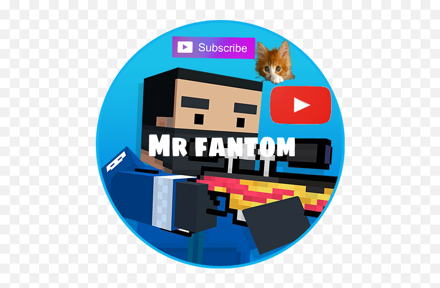 Mr Fantom Sticker - Block Strike Emoji,Emojis Fantom