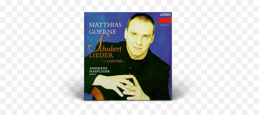 Recordings Andreas Haefliger - Schubert Lieder Matthias Goerne Emoji,Schubert Book Emotions