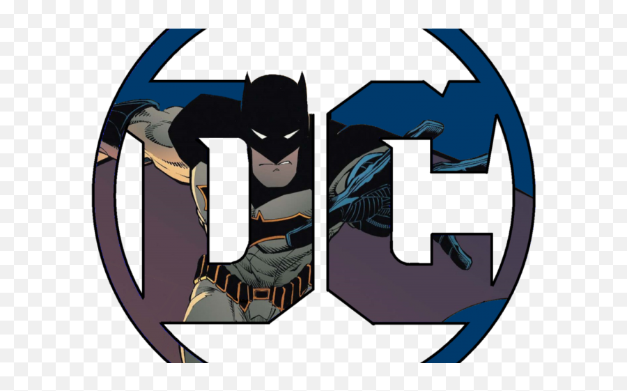 Logos Clipart Batman Cave - Dc Comics Logo Batman Png Dc Logo Png Hd Emoji,Gold Mask Emotion Dc Comics