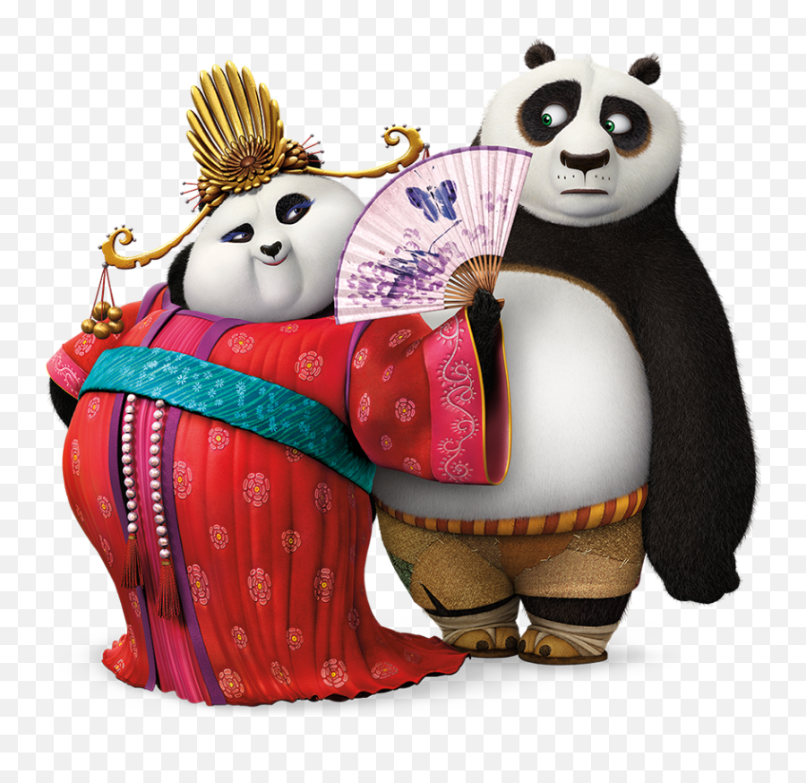 Panda Clipart Kung Fu Panda 3 Panda - Kung Fu Panda 3 Personagens Emoji,Kung Fu Emoji