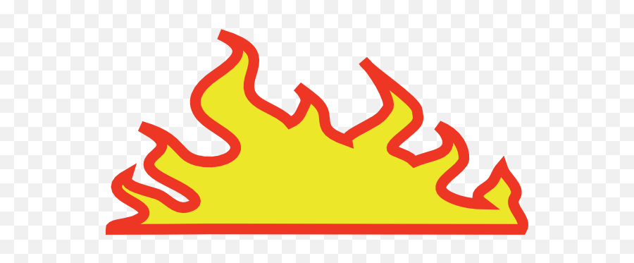 Wide Flames Clipart - Wide Flames Clip Art Emoji,Wide Emoji Flames