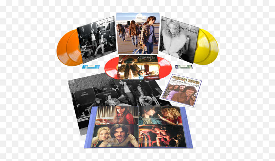 Almost Famous 20th Anniversary Deluxe Limited Edition 6lp - Almost Famous 20th Anniversary Vinyl Emoji,Love And Emotion By The Bee Gees