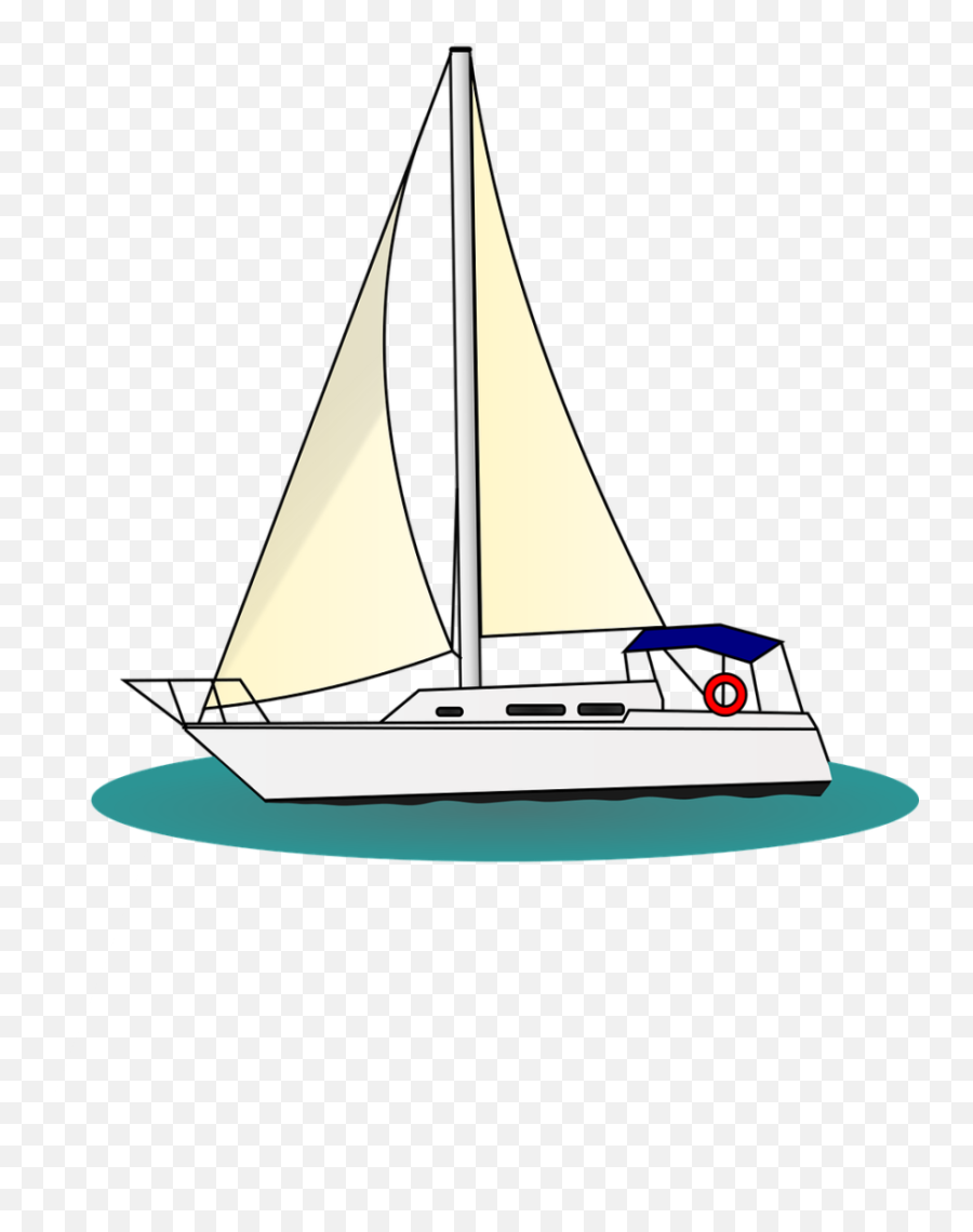 Wins The Race - Yacht Clipart Png Emoji,Sailboat Emoji