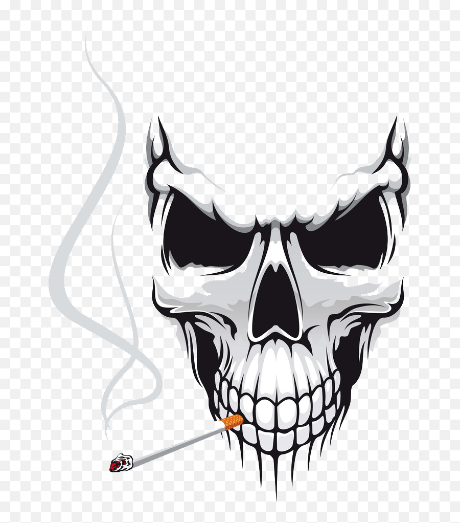 Skulls Skull Dead Scary Sticker By Jessica Knable - Transparent Skull Face Png Emoji,Dead Skull Emoji