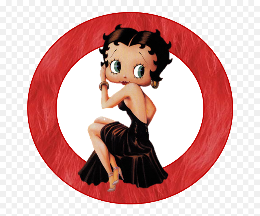 Betty Boop Free Printable Mini Kit In Red Oh My Fiesta - Betty Boop Vintage Poster Emoji,Boop Emoticon