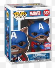 See New Marvel Releases - Capwolf Funko Pop Emoji,Captain America Emotion Cards