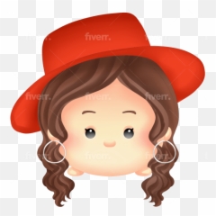 Draw You Or Anything With Disney Tsum - Costume Hat Emoji,Colored Girl Emoji Tsum Tsum