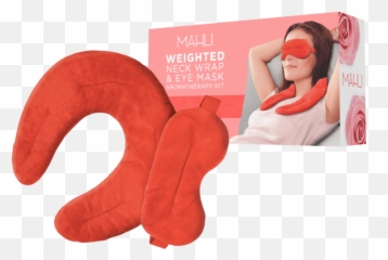 Mahli Weighted Hotcold Neck Wrap And Eye Mask With Aromatherapy - Soft Emoji,Eye Patch Emoji
