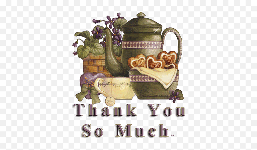 Thanks Animated Gifs - Thank You Teapot Gif Emoji,