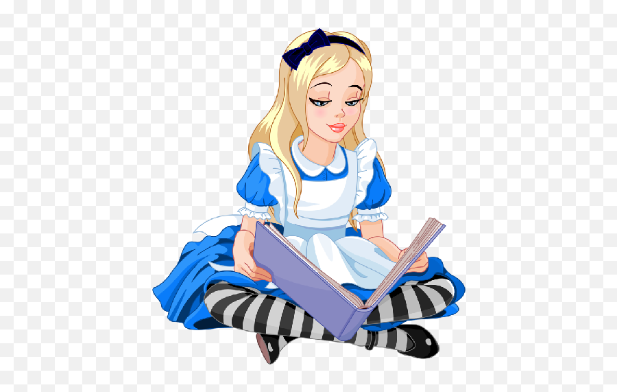 Alice In Wonderland 2 Clip Art 3 - Clipartix Alice In Wonderland Art Png Emoji,Alice In Wonderland Emojis