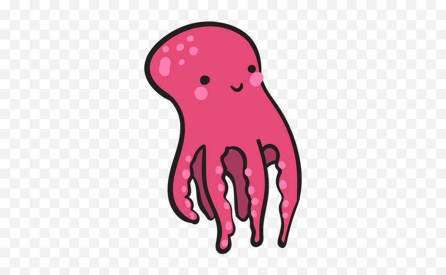 Cute Purple Octopus Swimming Up Transparent Png U0026 Svg Vector - Pulpo Png Emoji,Octopus Emoticon -emoji