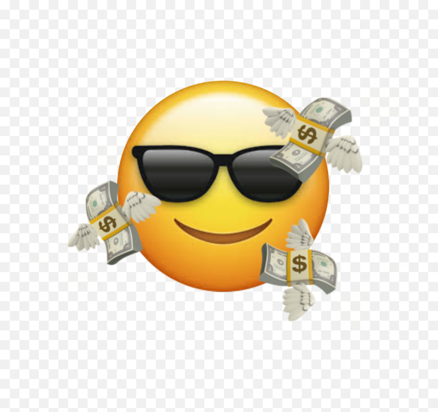 Emoji Cool Money Mixingemoji Sticker By Lolawdy,Monry Emoji