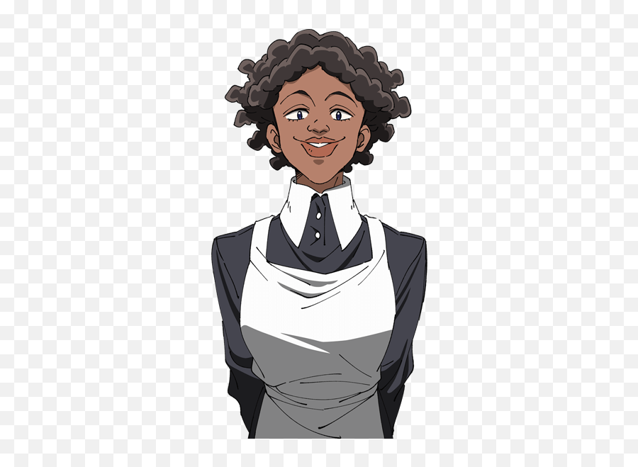 The Promised Neverland Characters - Tv Tropes Emoji,Micro Facial Emotion Expressions Clothes Mouth Smile With Corners Down