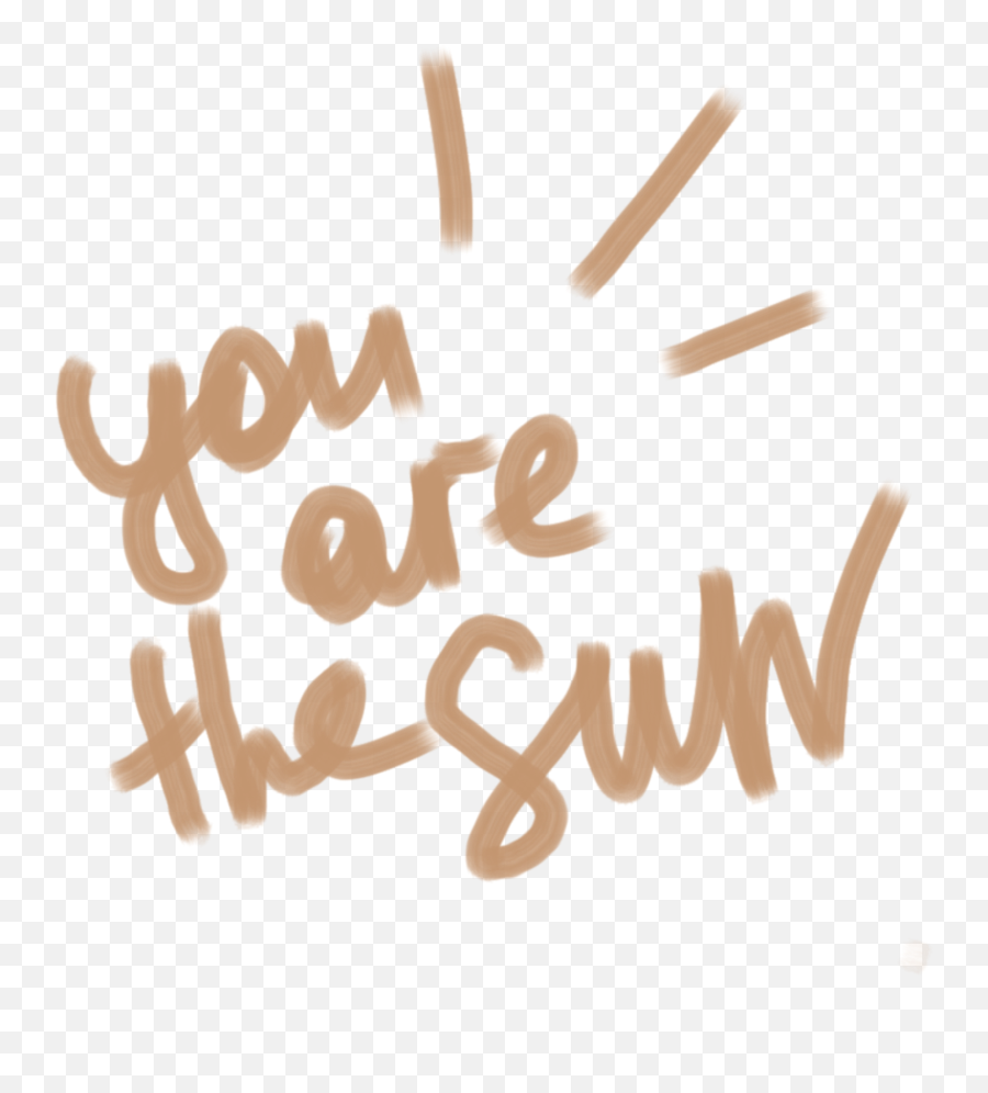 Sun Words Kindness Soft Selflove - Dot Emoji,Kindness Emoji