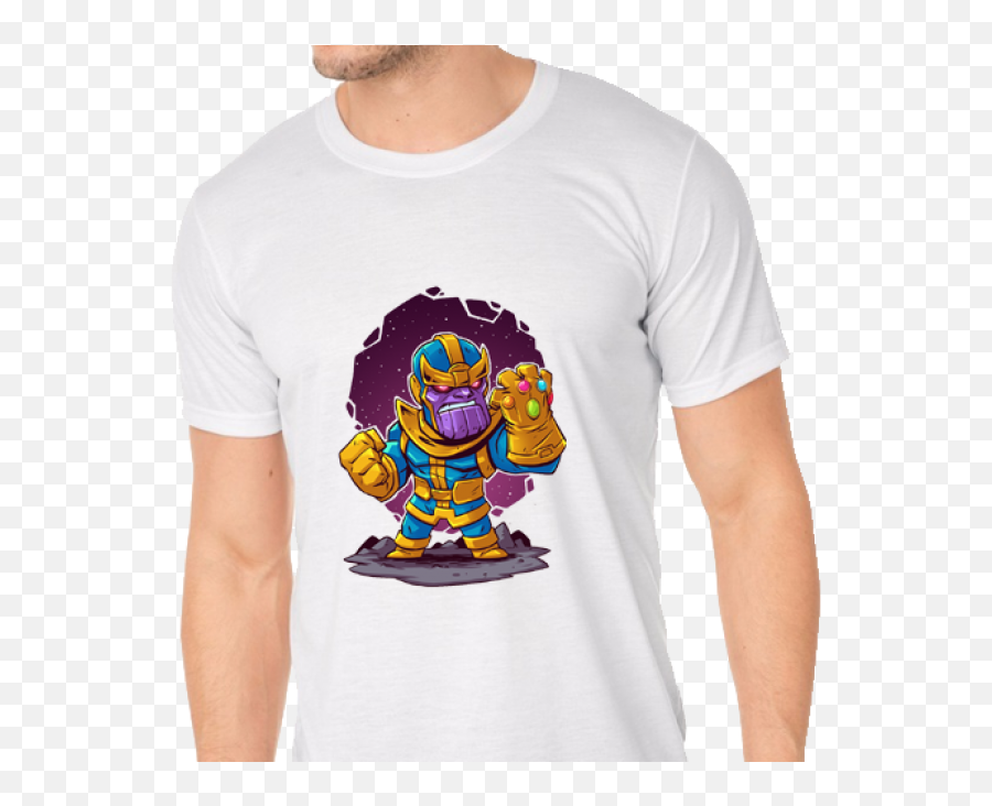 Camisa Thanos Mini - Marvel Emoji,Modok Emoticon