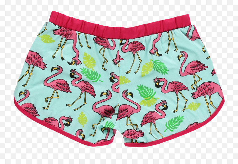 Dream Of Paradise - Flamingo Womenu0027s Shorts Lazyone Emoji,Walmart Emoji Boxers