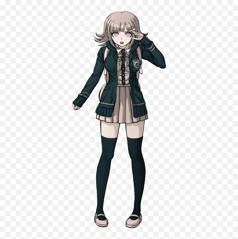 Chiaki Nanami The Ultimate Gamer Danganronpa Borderpolar Emoji,Danganronpa V3 Emotion