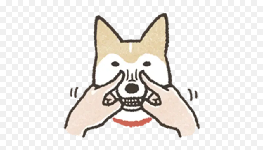 Shibadog Sticker Pack - Stickers Cloud Emoji,Dog Emoji Facebook