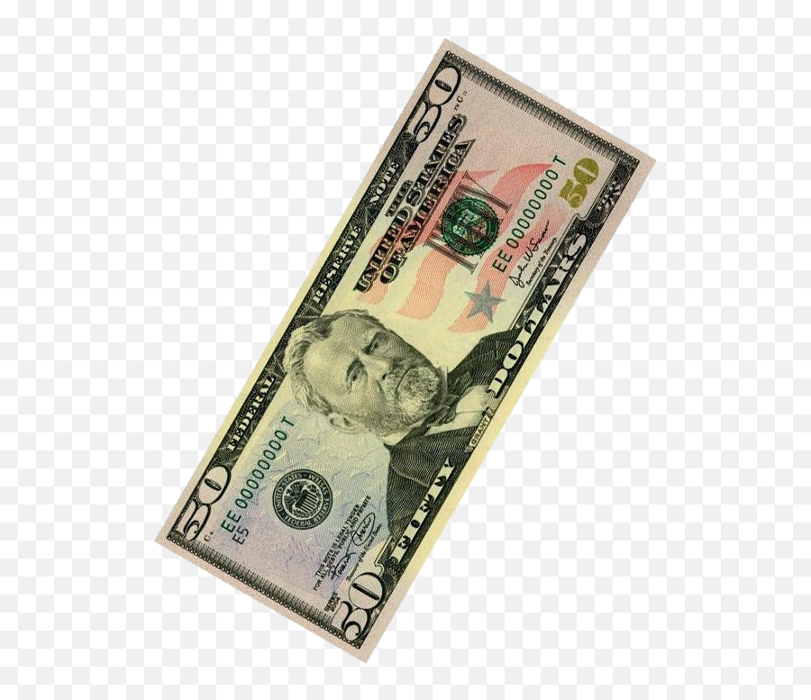 50dollars - 50 Dollar Bill Transparent Full Size Png Emoji,Dollar Emoji