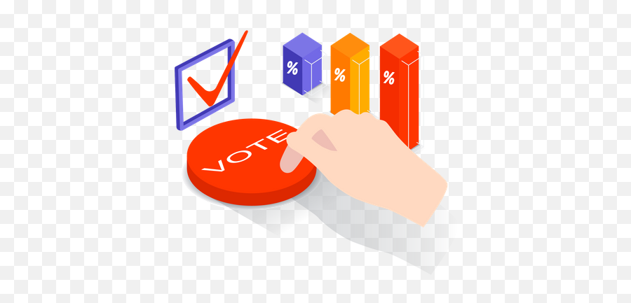 Voting Icon - Download In Line Style Emoji,Survey Voting Emojis