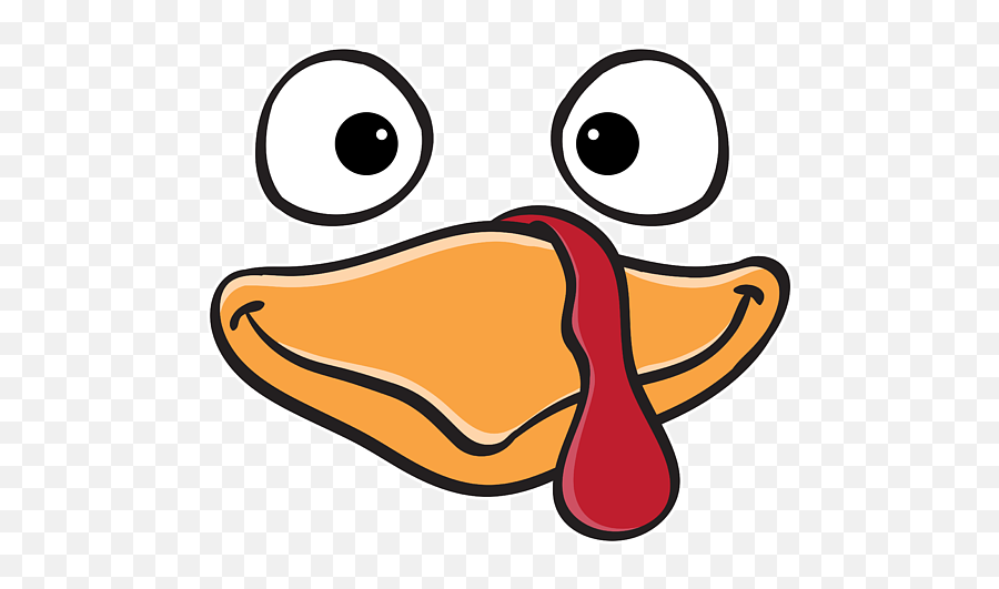 Thanksgiving Turkey Face Gifts Youth T - Shirt For Sale By Emoji,Turkey Text Emoticon