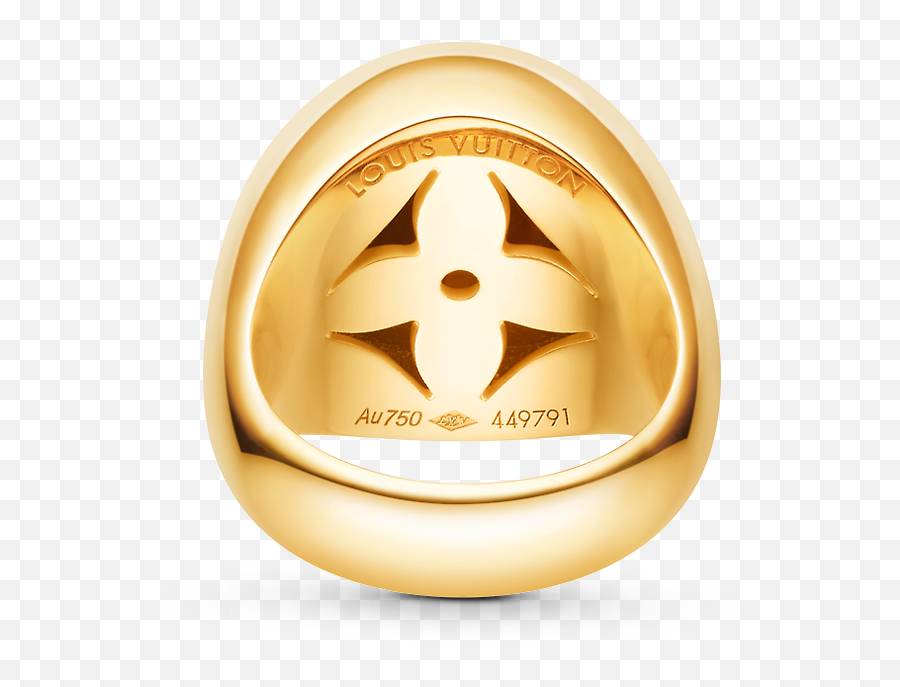 Louis Vuitton Gold Signet Rings For Mentor Sema Data Co - Op Emoji,Emoticon Ring