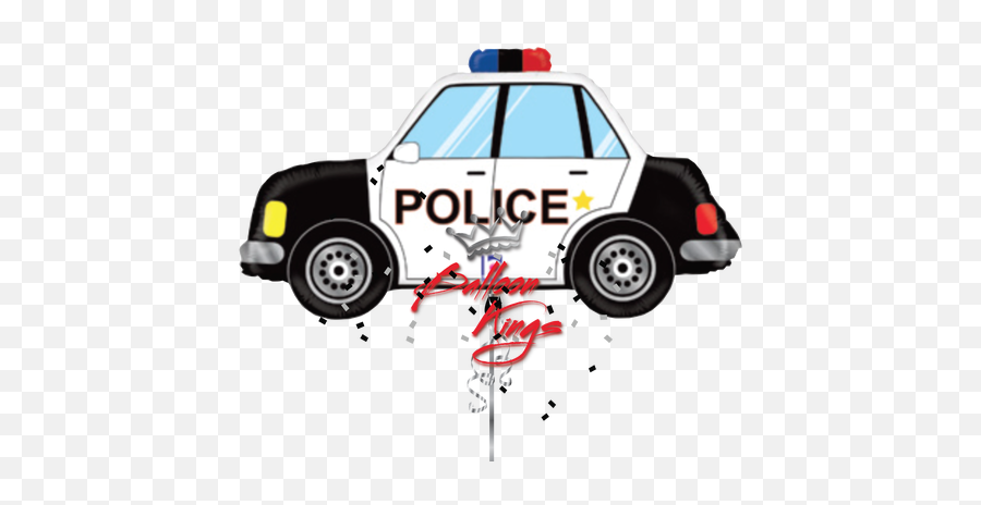 Police Car Bouquet - Balloon Kings Emoji,Cop Badge Emoji