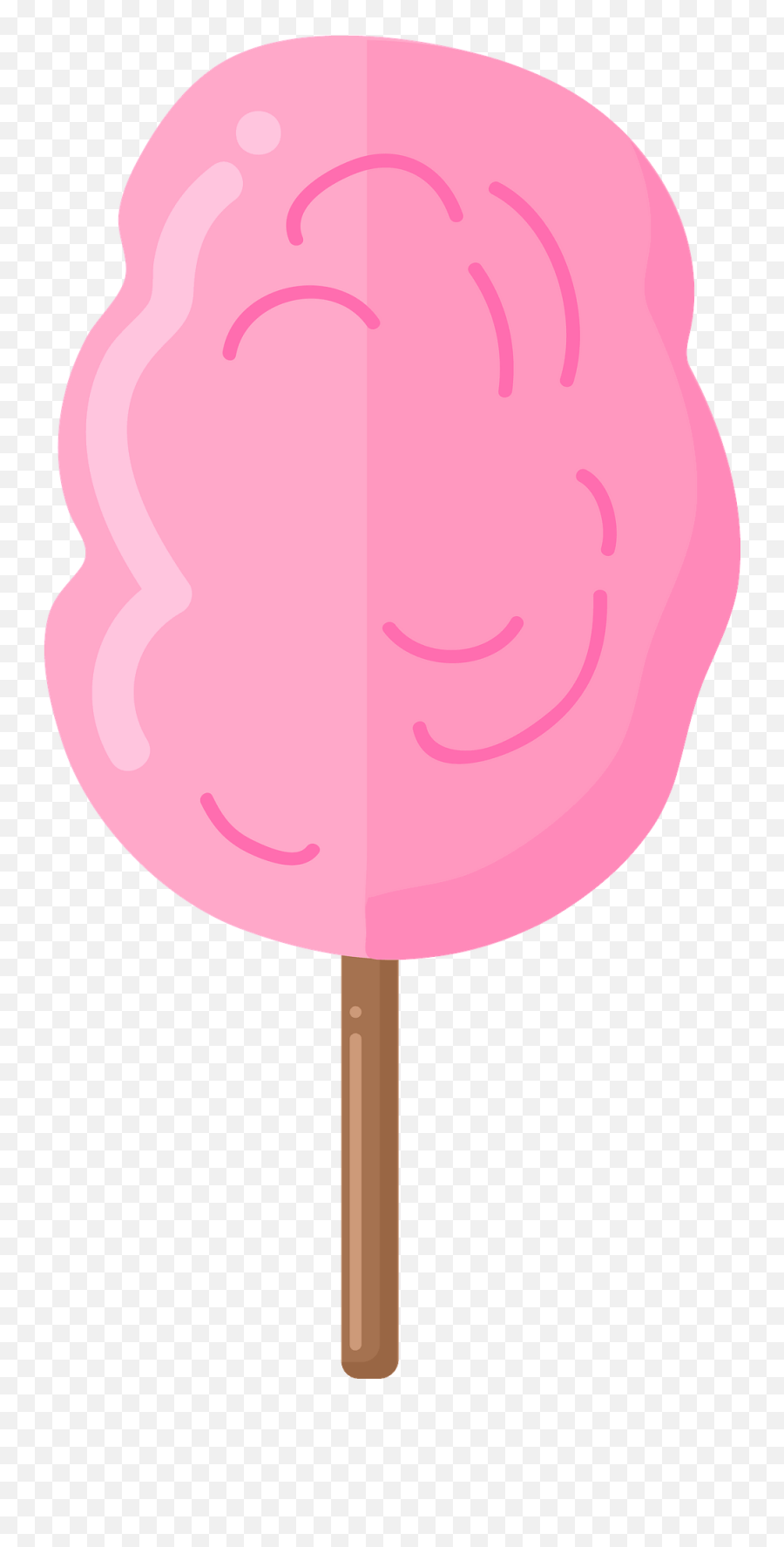 Cotton Candy Clipart - Girly Emoji,Cotton Candy Emoji