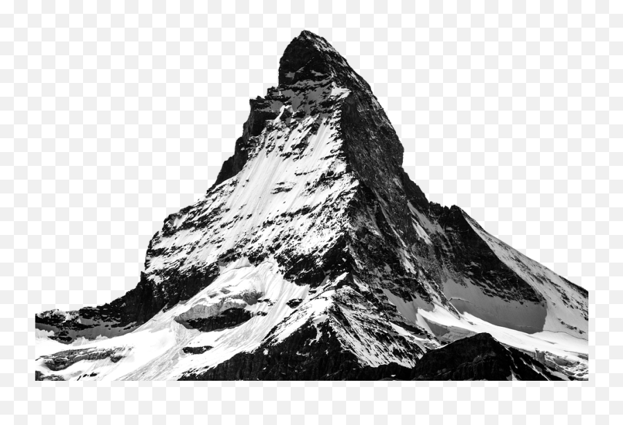 Snowy Mountains Png - Matterhorn Snow Mountain Panorama Matterhorn Emoji,Mountain Emoji Transparent