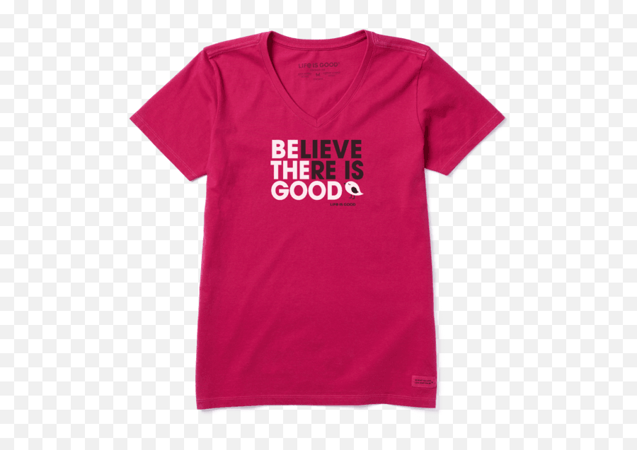 Womenu0027s Be The Good Bird Crusher Vee Life Is Good - Superman Emoji,Morning Bird Emoji