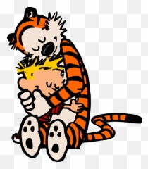 Calvin And Hobbes Transparent Image - Calvin And Hobbes Png Emoji,Calvin And Hobbes Emoji