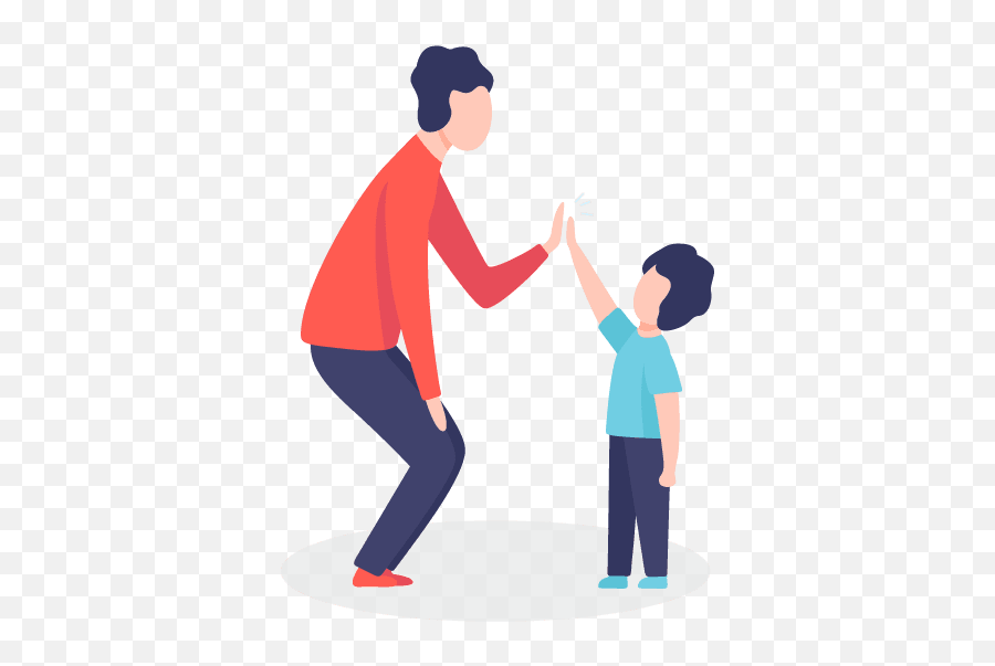 Pap 082 Strategies To Help Your Anxious Child With Dawn - Infantil De Un Papá Con Su Hijo Emoji,Holding Emotions Webmd