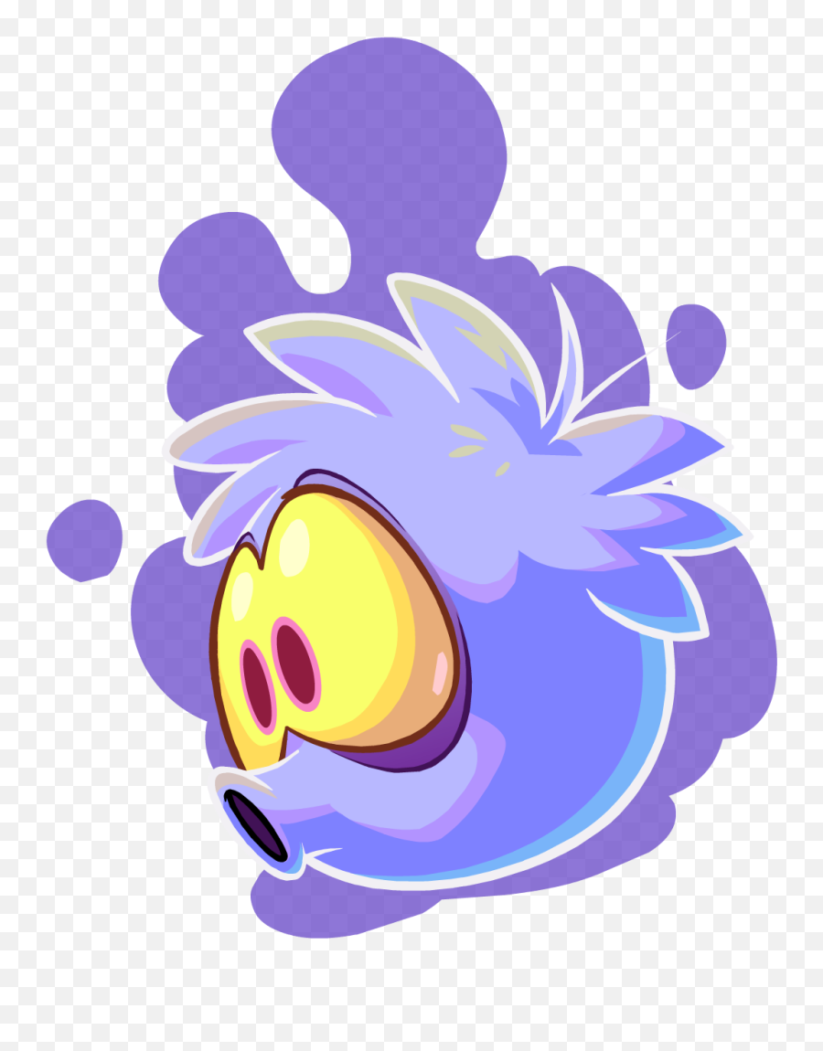 Club Penguin Ghost Puffle Transparent - Club Penguin Puffles Ghost Emoji,Emoticon Club Penguin Puffle