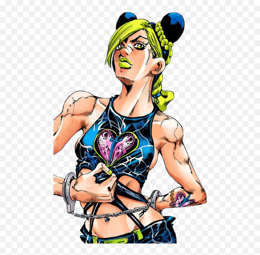 Jolyne Cujoh - Jojou0027s Bizarre Encyclopedia Jojo Wiki Jolyne Kujo Emoji,Who Voices Dad's Emotions In Inside Out