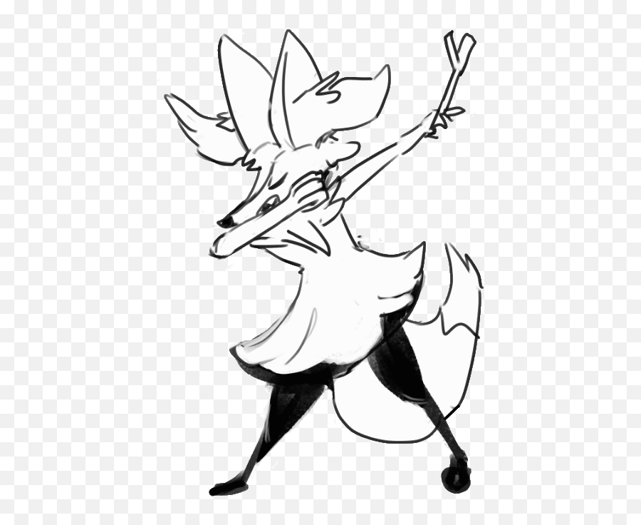 Vp Pok Mon Searching For Posts With The - Dabbing Braixen Emoji,Artist That Draw Emotions As Pokemon