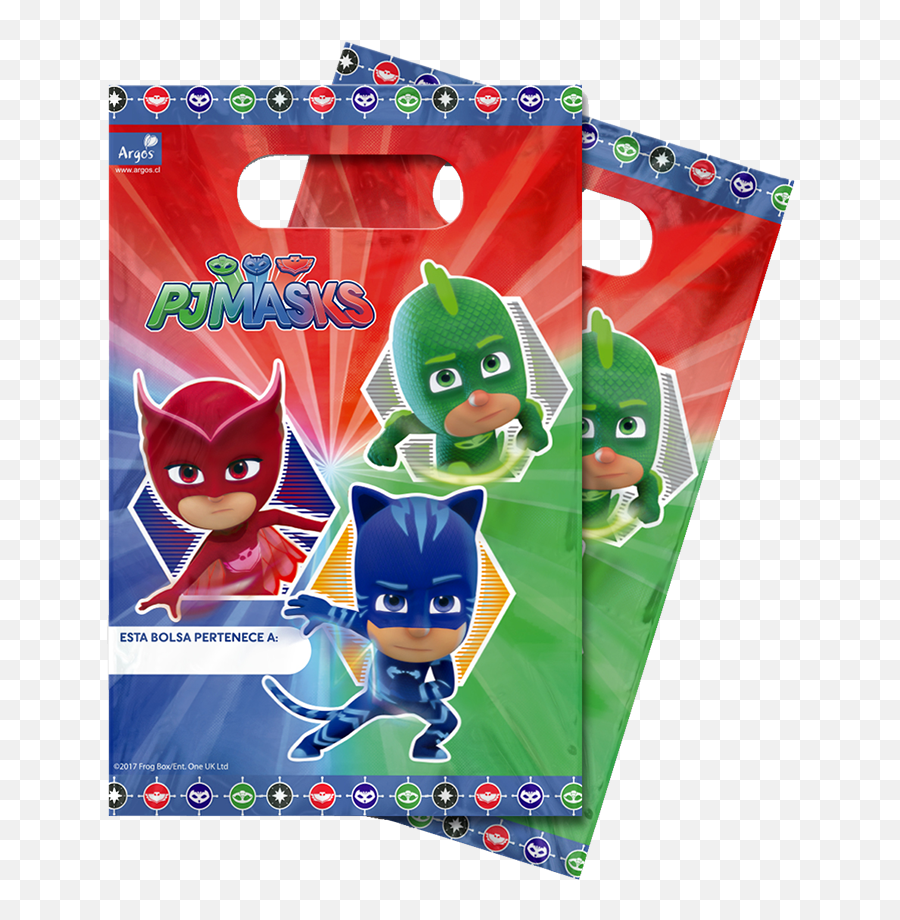 Bolsa De Dulces Pj Masks 6 Un - Bolsitas De Dulces De Pj Mask Emoji,Bolsas Para Los Dulces De Emojis