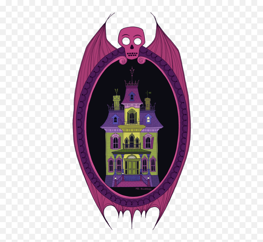 Haunted Mansion - Haunted Mansion Dessin Phantom Manor Emoji,Disney Emoji Blitz Hatbox Ghost