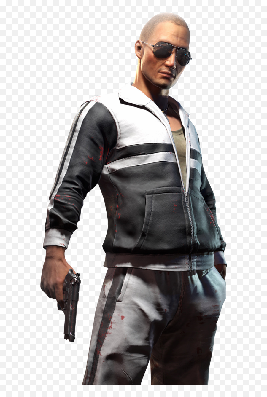 Battlegrounds Hitman Png Image - Karakter Pubg Mobile Png Emoji,Bike Vest Emoji