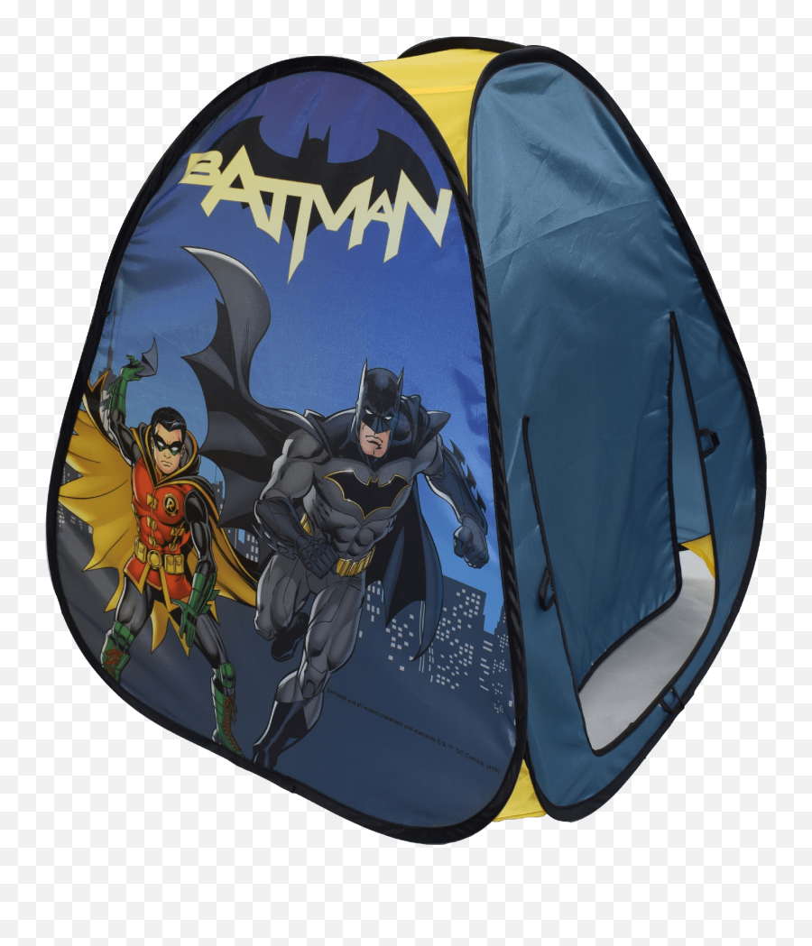 Sunny Days Entertainment Batman Pop - Up Play Tent Made From Durable Flame Resistant Material With Bright Color Graphics Batman Tent Emoji,The Range Of Batman's Emotions