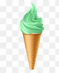 Mint Ice Cream - Ice Cream Mint Clipart Emoji,Ice Cream Mint Emojis